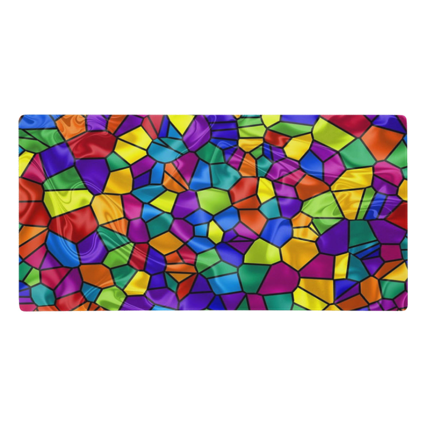 Tile pattern creative arts glass mosaic Gaming Mouse Pad